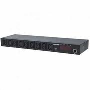 Listwy zasilające - Intellinet LISTWA ZASILAJĄCA RACK ZARZĄDZALNA IP RJ45 8X C13 163682 - miniaturka - grafika 1