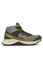 Buty trekkingowe męskie - Keen Trekkingi Hightrail 1031118 Szary - miniaturka - grafika 1