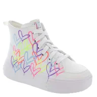 Buty dla dziewczynek - Skechers Modne buty dla dziewczynek Hyperlift, biały i kolorowy, 37 EU - miniaturka - grafika 1