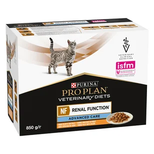 20x85g | Purina Pro Plan Veterinary Diets Feline NF Advance Care, kurczak, karma mokra dla kota |  na start - Mokra karma dla kotów - miniaturka - grafika 2