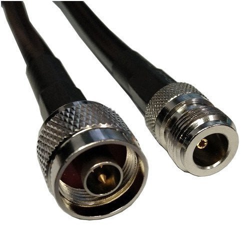 Kabelis LMR-400, 1m, N-male į N-female TV990764