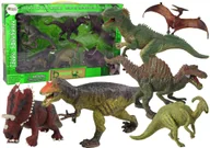 Figurki dla dzieci - Zestaw Dinozaurów Figurka Dinozaur 6 Sztuk - miniaturka - grafika 1