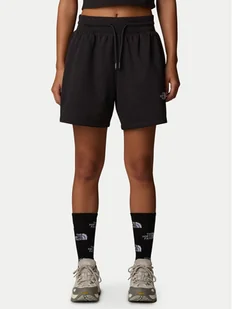 The North Face Szorty sportowe Essential NF0A8C2F Czarny Regular Fit - Spodenki damskie - miniaturka - grafika 1