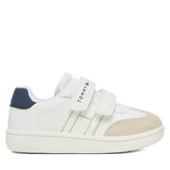 Buty dla chłopców - Sneakersy Tommy Hilfiger T1X9-34342-1269 M Biały - miniaturka - grafika 1