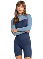 Kombinezony - Roxy Kombinezon damski 2/2 PROLOGUE BZ LS SP FL damski niebieski 2 - miniaturka - grafika 1