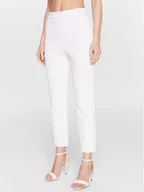 Spodnie damskie - Pinko Spodnie materiałowe Parana 100137 A0HC Różowy Slim Fit - miniaturka - grafika 1