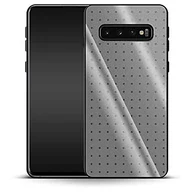 Etui i futerały do telefonów - Luksusowe etui na telefon Dot Grid grey Samsung Galaxy S10 Plus - miniaturka - grafika 1