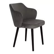 Krzesła - Intesi Krzesło Bergen tkanina MagicVelvet 2217 - miniaturka - grafika 1