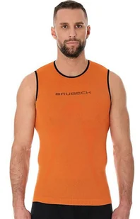 Bezrękawnik męski 3D Run PRO SL10290, Kolor pomarańczowy, Rozmiar 2XL, Brubeck - Koszulki sportowe męskie - miniaturka - grafika 1