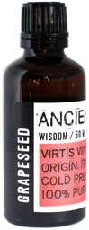 Olej Bazowy z Nasion Winogron, Ancient Wisdom, 50ml - Suplementy naturalne - miniaturka - grafika 1
