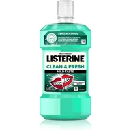 Płyny do płukania jamy ustnej - Listerine Listerine - Płyn do płukania jamy ustnej Clean &amp; Fresh 500ml - miniaturka - grafika 1
