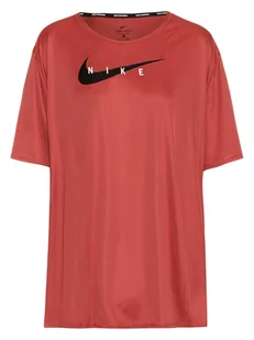 Nike Koszulka sportowa w kolorze rdzawoczerwonym - Koszulki sportowe damskie - miniaturka - grafika 1