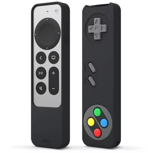 ELAGO Etui na Pilota Apple TV Siri Remote R4 Retro, Czarny - Inne akcesoria audio-wideo - miniaturka - grafika 1