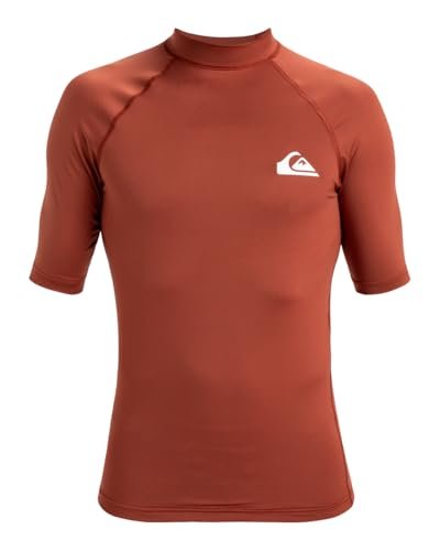Quiksilver Upf50 Koszulka męska, Henna, XS