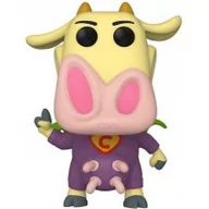 Figurki dla dzieci - Funko Figurka POP Animation Cow & Chicken Superhero Cow - miniaturka - grafika 1