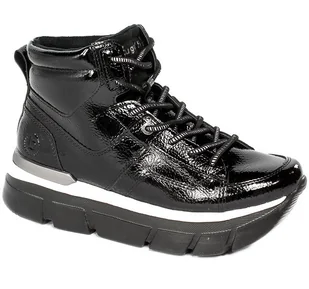 Trzewiki Bugatti 431-A4432-5700 Black 1000 - BUGATTI - Botki damskie - miniaturka - grafika 1