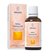 Olejki i świece do masażu - Weleda Pregnancy and Lactation olejek do masażu brzuszka niemowlęcia Baby Tummy Oil) 50 ml - miniaturka - grafika 1