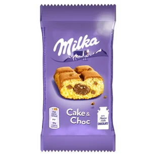 Milka Cake & Choc Ciastko biszkoptowe 35 g - Ciastka - miniaturka - grafika 1