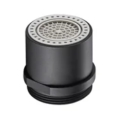 Akcesoria do armatury i ceramiki - Kuchinox perlator do baterii umywalkowej i kuchennej czarny CPB72ZD - miniaturka - grafika 1