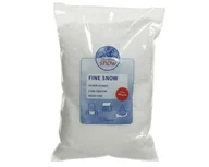 Ozdoby bożonarodzeniowe - Sztuczny śnieg sypki śnieżno biały realistyczny 200gram - miniaturka - grafika 1