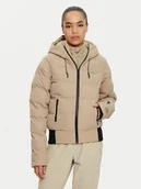 Kurtki narciarskie - Protest Kurtka narciarska Alysumi 6610744 Beżowy Slim Fit - miniaturka - grafika 1