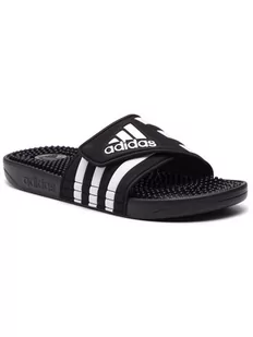 Adidas Klapki adissage F35580 Czarny - Klapki i japonki męskie - miniaturka - grafika 1