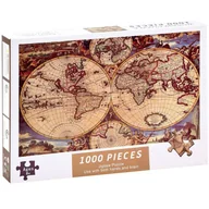 Puzzle - Puzzle antyczna stara MAPA ŚWIATA 1000 ele ZA3963 - miniaturka - grafika 1