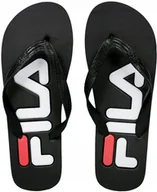 Klapki i japonki damskie - KLAPKI DAMSKIE JAPONKI FILA SUMMER TIME CZARNE R. 37 - miniaturka - grafika 1