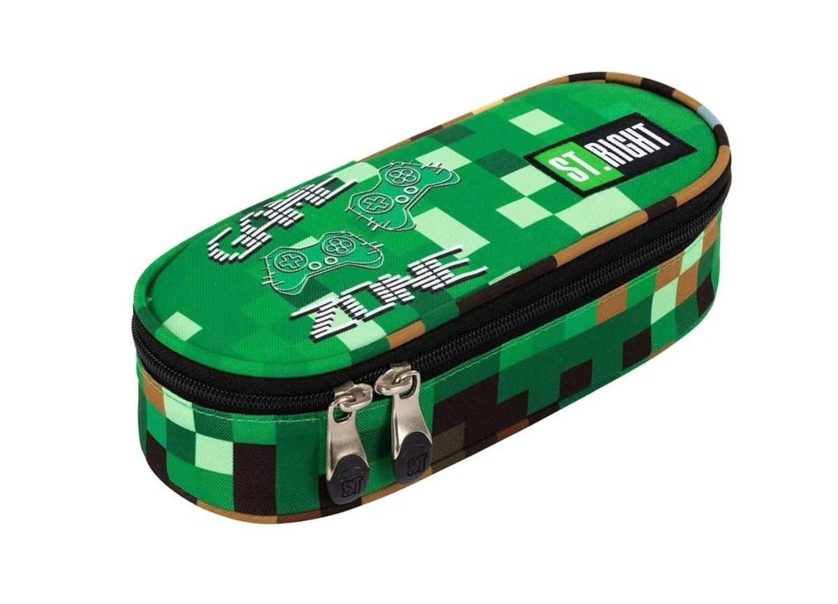 PIÓRNIK SASZETKA USZTYWNIONA Z ZEWN.KLAPKĄ STRIGHT PC-01 GAME ZONE