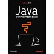 Programowanie - Helion Java. Efektywne programowanie - miniaturka - grafika 1