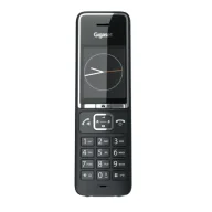 Telefony stacjonarne - Gigaset Comfort 550HX czarny/chrom - miniaturka - grafika 1