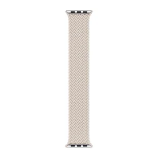 Apple Pleciona opaska Solo w kolorze księżycowej poświaty do koperty 40mm / 41mm / 42mm - rozmiar 8 - Akcesoria do smartwatchy - miniaturka - grafika 1