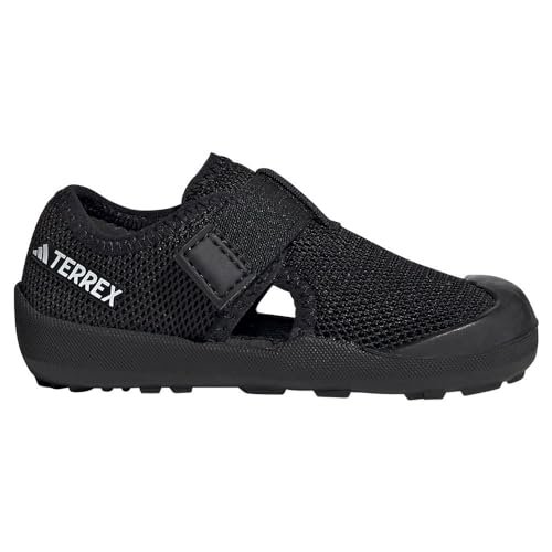 adidas Uniseks - niemowlęta Terrex Captain Toey Infant Shoes Kids, core black/core black/Cloud white, 25 EU