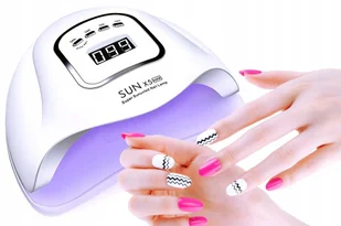 Lampa Do Paznokci Uv Led 80w Sun X5 Max Do Hydryd Żeli Mocna - Lampy UV do paznokci - miniaturka - grafika 1