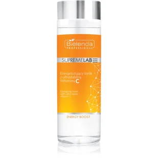 Bielenda PROFESSIONAL SUPREMELAB SUPREMELAB ENERGY BOOST ENERGETYZUJĄCY TONIK Z ULTRASTABILNĄ WITAMINĄ C 200 ML - Toniki i hydrolaty do twarzy - miniaturka - grafika 1