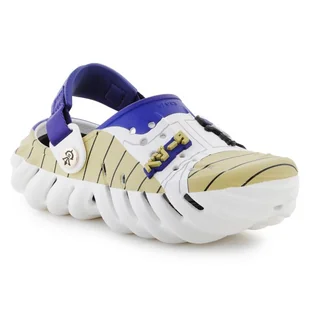 Klapki Crocs Echo Clog K Dragon Ball Z Vegeta 211138-90H białe - Buty dla dziewczynek - miniaturka - grafika 1