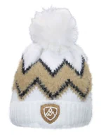 Czapki damskie - Peak Mountain Czapka "Mouton" w kolorze biało-beżowym - miniaturka - grafika 1