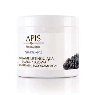 Apis ACAI ANTY-AGING Aktywnie liftingująca maska algowa z brazylijskimi jagodami acai 250ml - Maseczki do twarzy - miniaturka - grafika 1