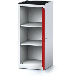 Alfa 3 Szafa warsztatowa MECHANIC, 1170 x 490 x 500 mm, 2 półki, czerwone drzwi 1262706 - Szafy i regały magazynowe - miniaturka - grafika 1