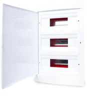 Bezpieczniki elektryczne - Rozdzielnica Podtynkowa Skrzynka Modułowa 3X12 36 - miniaturka - grafika 1