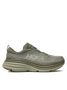 Hoka Buty Bondi 8 1123202 Khaki - Buty sportowe męskie - miniaturka - grafika 1