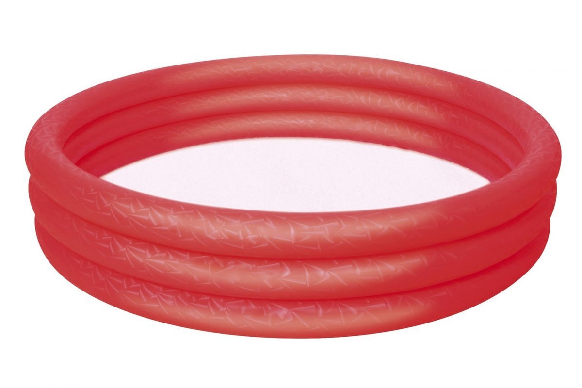 Bestway Bestway, basen dziecięcy, pompowany, okrągły, czerwony, 152x30cm