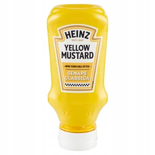 Heinz Senape Classica 240g 220 ml musztarda włoska w butelce - Musztardy - miniaturka - grafika 1