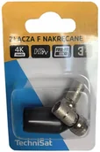 Inne akcesoria audio-wideo - TechniSat ZŁĄCZA F NAKRĘCANE 2 SZT + OSŁONA - miniaturka - grafika 1