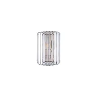 Lampy ścienne - Nowodvorski LAMPA ścienna BOSTON 8153 szklana OPRAWA kinkiet chrom przezroczysty 8153 - miniaturka - grafika 1