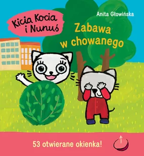Kicia Kocia i Nunuś. Zabawa w chowanego - Książki edukacyjne - miniaturka - grafika 1