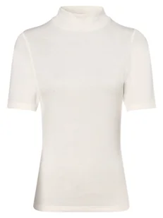 brookshire T-shirt damski Kobiety Dżersej biały jednolity, S - Koszulki i topy damskie - miniaturka - grafika 1