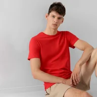 Koszulki sportowe męskie - Męski t-shirt basic 4F NOSD4-TSM300-062 - miniaturka - grafika 1