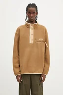 Bluzy męskie - Columbia bluza sportowa Helvetia II kolor brązowy z aplikacją 2090891 - miniaturka - grafika 1