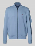 Bluzy męskie - Bluza rozpinana o kroju relaxed fit z mieszanki bawełny - miniaturka - grafika 1